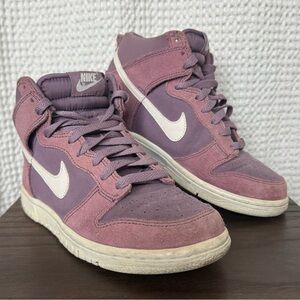 NIKE Dunk High Violet Dust Purple - Size 4.5 Youth or 5 Women’s